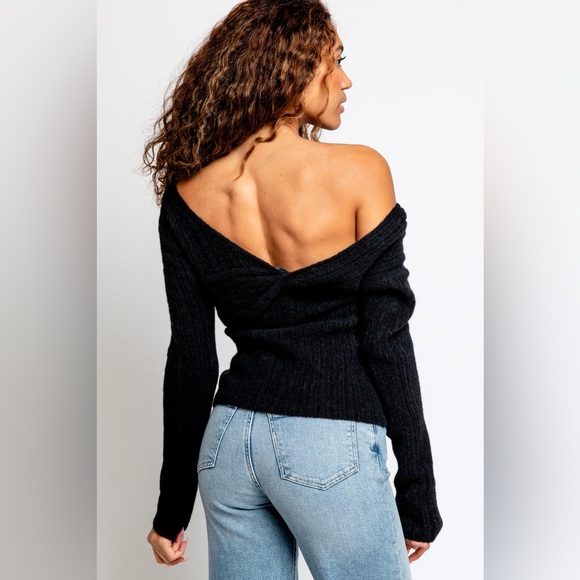 RAILS ~ FLORENCE SWEATER TOP in Flame - Picture 5 of 11